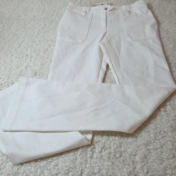 NWT Ramy Brook Marit Pant Sz 2 Ivory - Picture 6 of 15